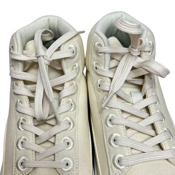 Allbirds Pacer Canvas Mid Top Lace Up Sneakers Women Size 9 - Picture 7 of 11